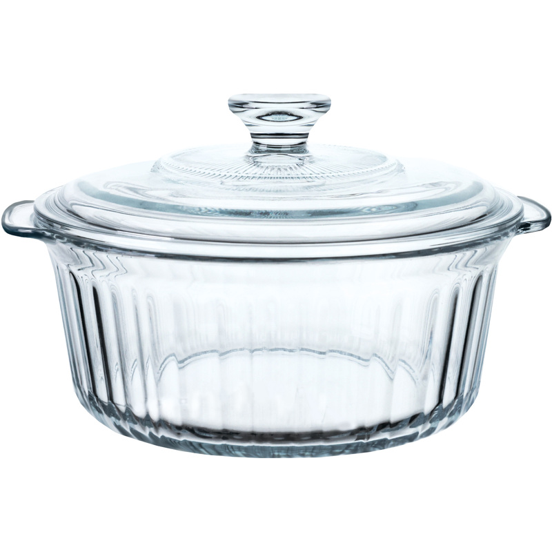 Изображение товара Кастрюля стеклянная Appetite 2.4 л Жаропрочная с крышкой