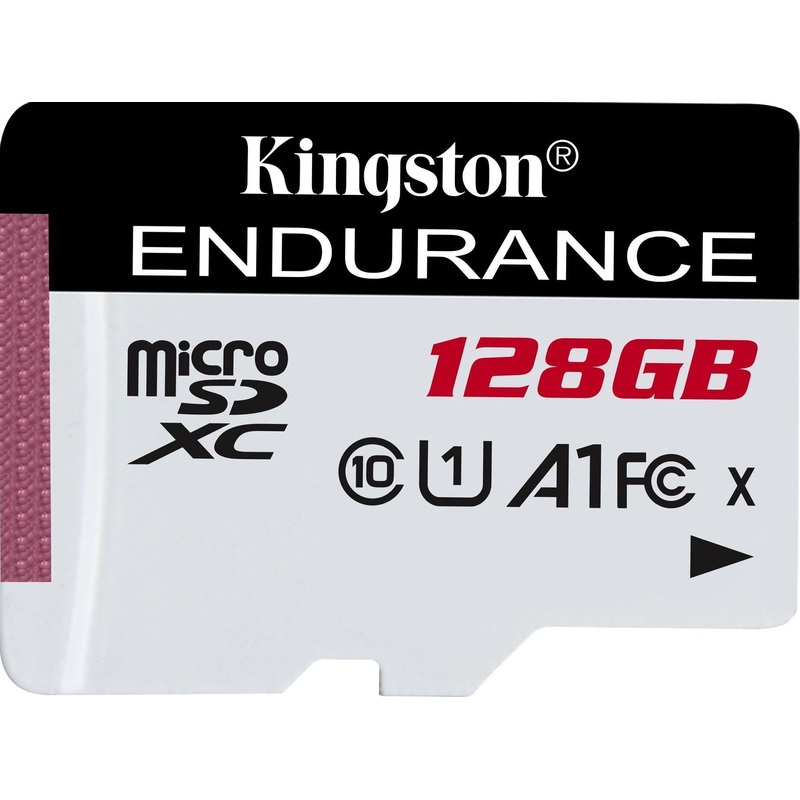 Изображение товара Карта памяти microSDXC Kingston High Endurance 128 ГБ Class 10 UHS-I U1 A1