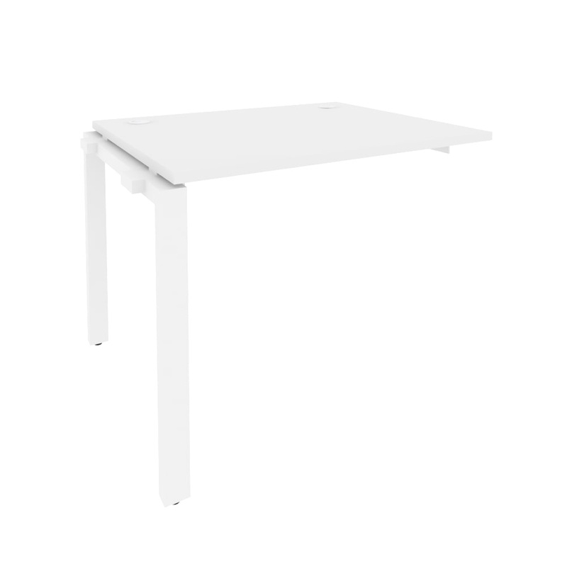 Изображение товара Элемент рабочей станции Onix-П O.MP-1.NRS-1.8 (белый бриллиант/белый, 980х800х750 мм)