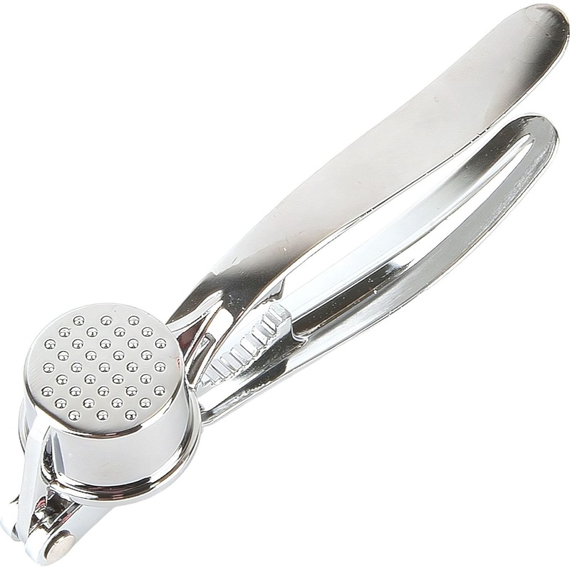 Изображение товара Пресс для чеснока Happy Kitchen 9903162 цинковый, компактный, мойка в посудомоечной машине