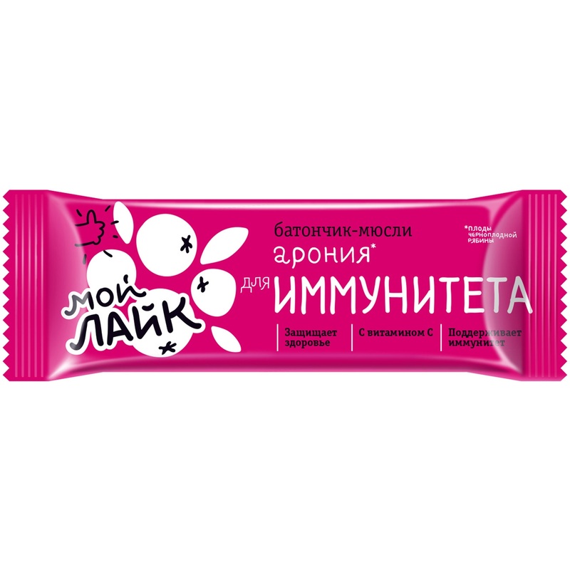 Изображение товара Батончик мюсли Леовит Арония 25 г 30 штук в упаковке