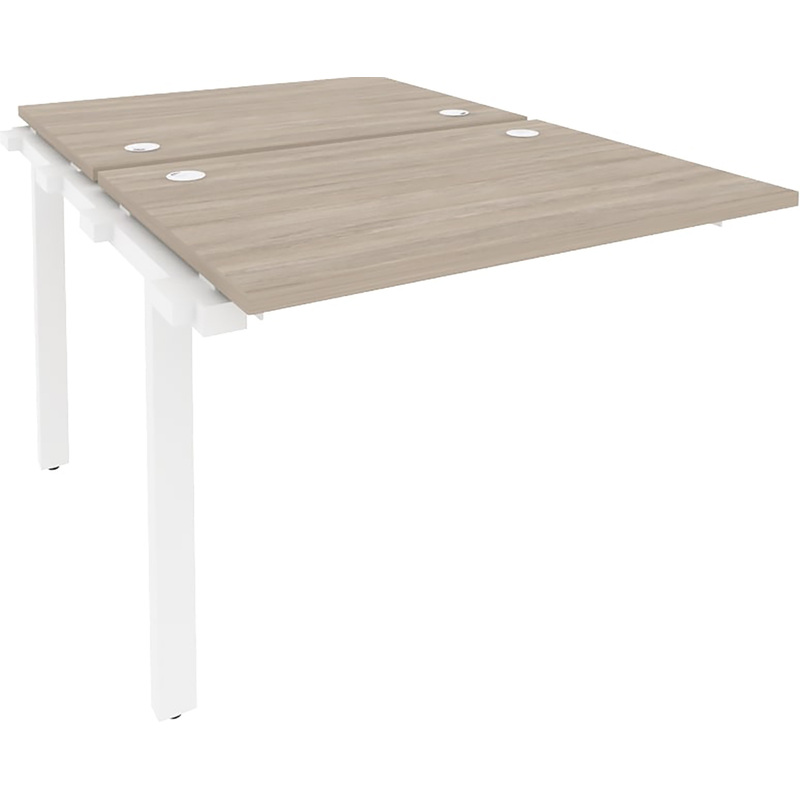 Изображение товара Элемент рабочей станции O.M-2.NRS-1.7 дуб аттик белый 980x1475x750 мм