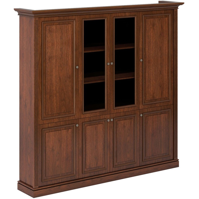 Изображение товара Шкаф для документов Inter (орех американский, 2230х400х2100 мм)