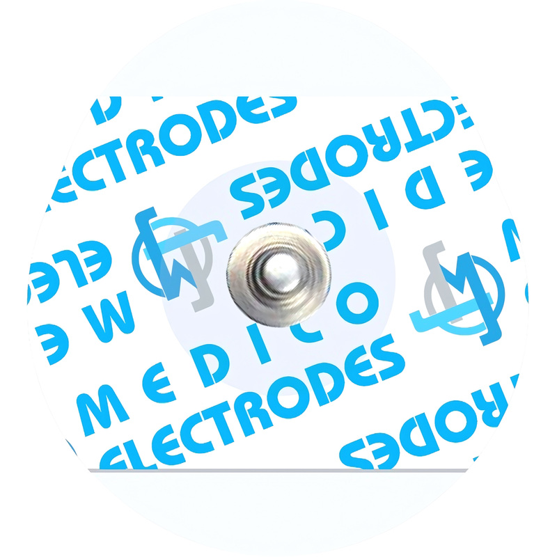 Изображение товара Электроды для ЭКГ одноразовые Medico MSGLT-05MG твердый гель 40x36 мм (50 штук в упаковке)