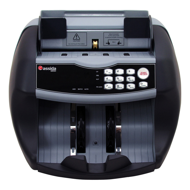 Изображение товара Счетчик банкнот Cassida 6650 UV EUR/USD/RUB