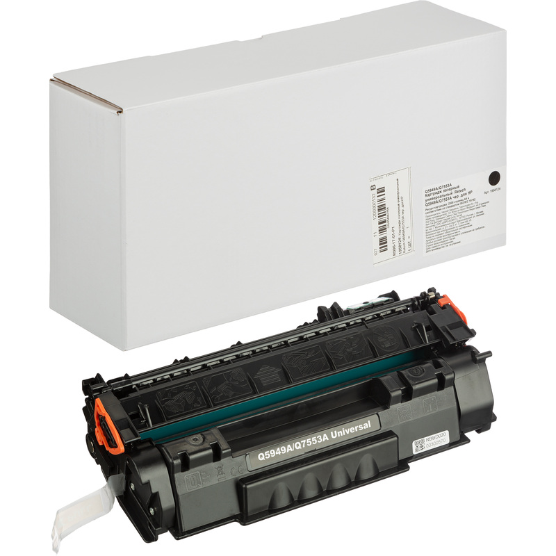 Изображение товара Лазерный картридж Retech Q5949A/Q7553A для HP черный 2500 страниц совместимый