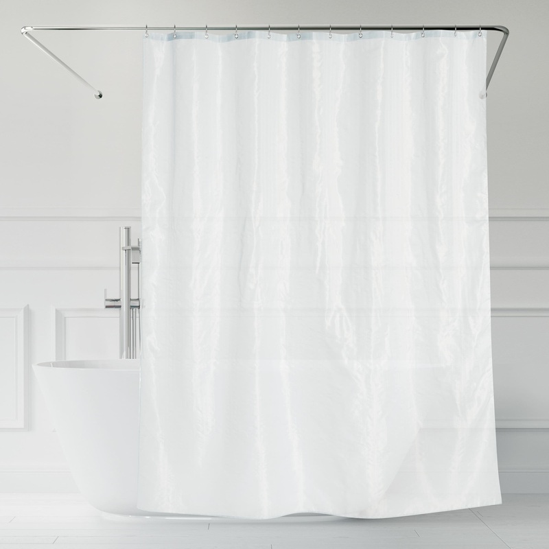 Изображение товара Штора для ванной Aqua-Rivus 180x200 см полиэстер голубая