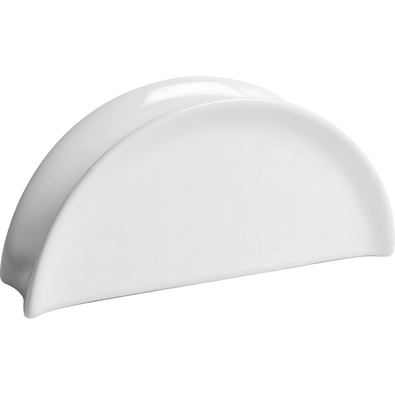 Изображение товара Набор фарфоровых подставок для салфеток Prime 6 штук 14х6.5 см белый