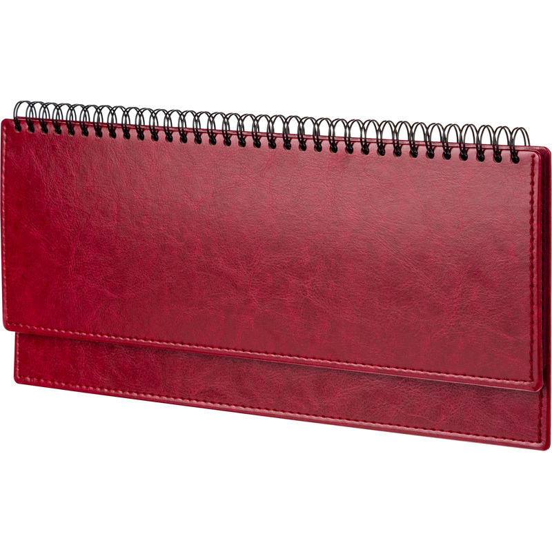 Изображение товара Планинг недатированный Attache Agenda искусственная кожа 303х150 мм 60 листов бордовый