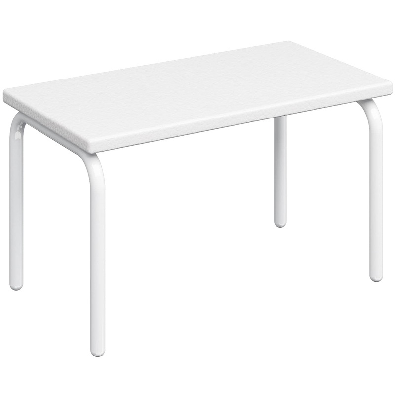 Изображение товара Подставка медицинская одноступенчатая Пм-МСК/МСК-205 белая