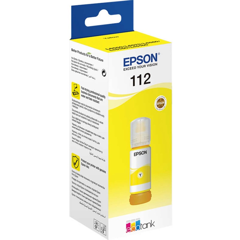 Изображение товара Чернила Epson T06C44A C13T06C44A желтые оригинальные