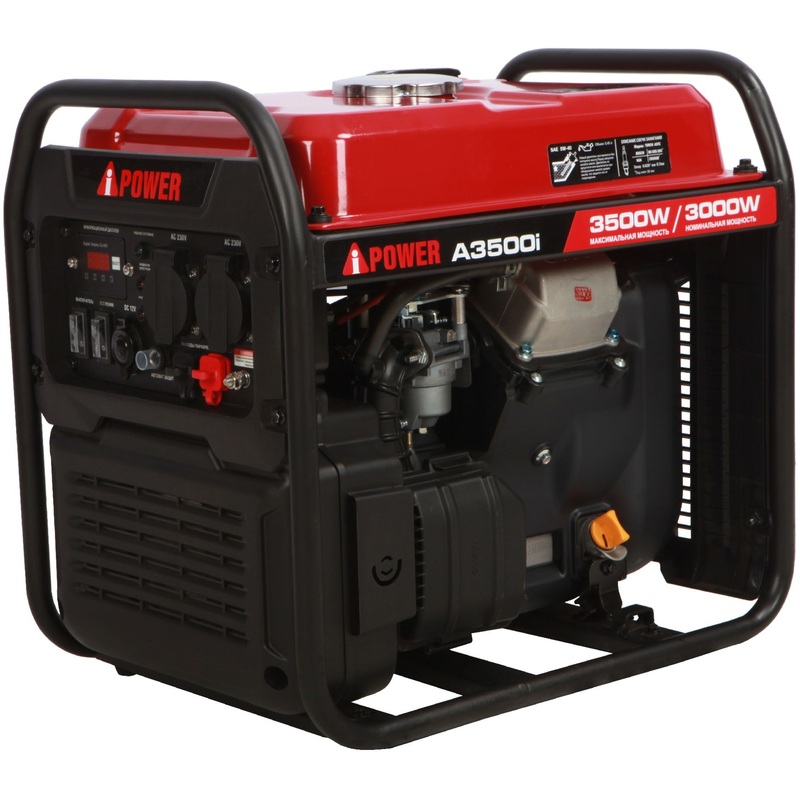 Изображение товара Генератор бензиновый A-iPower A3500i инверторный (20307)