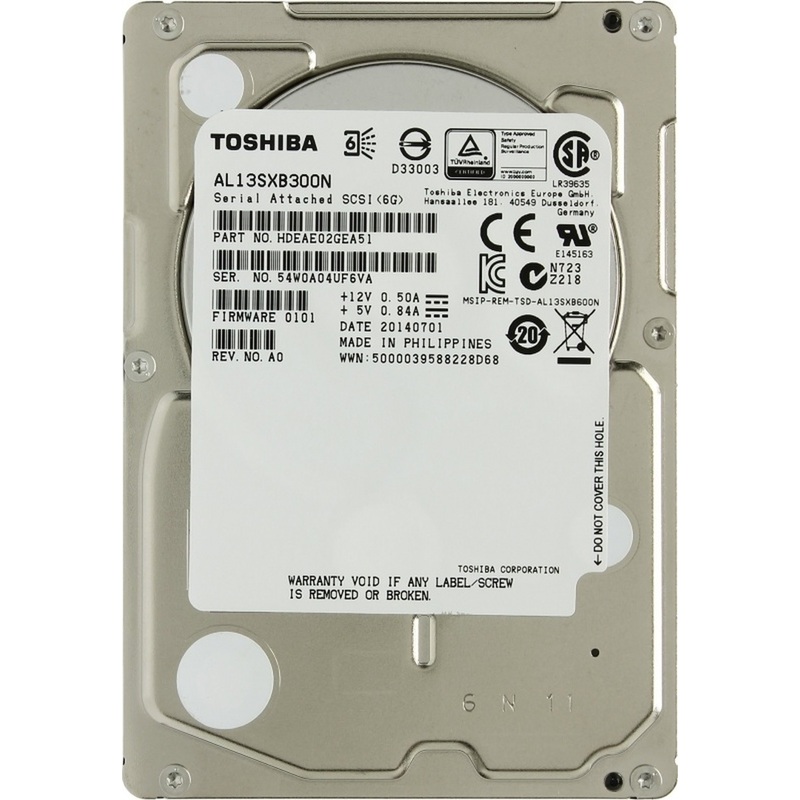 Изображение товара Жёсткий диск Toshiba 300 ГБ AL13SXB300N SATA SAS HDD 2.5 дюйма