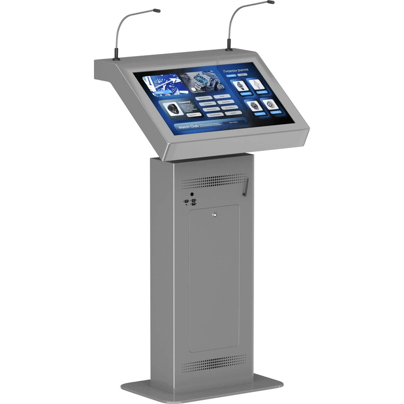 Изображение товара Интерактивная трибуна Alibi 24 дюйма сталь Россия для презентаций конференций