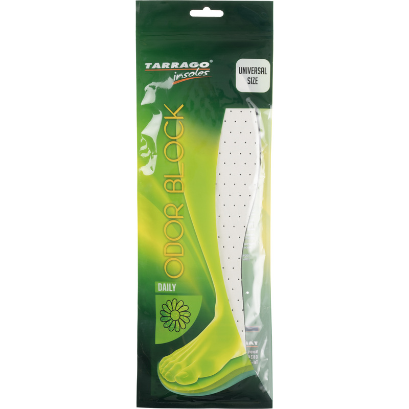 Изображение товара Стельки Odor Block из латекса с активированным углём универсальный размер трёхслойные