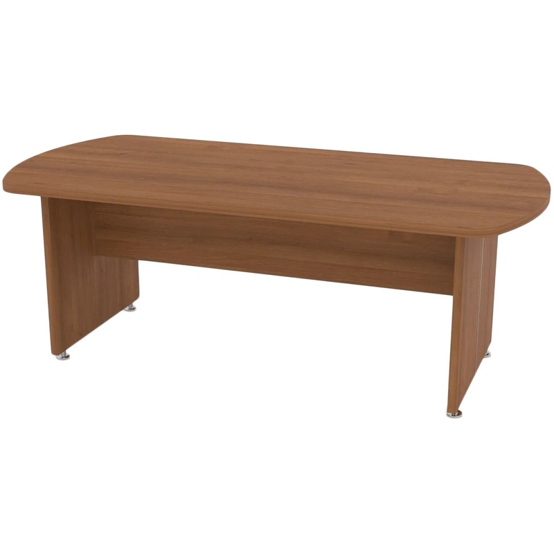 Изображение товара Стол для заседаний Комус Мебель Сатурн-Д орех гварнери 2100x1000x764 мм