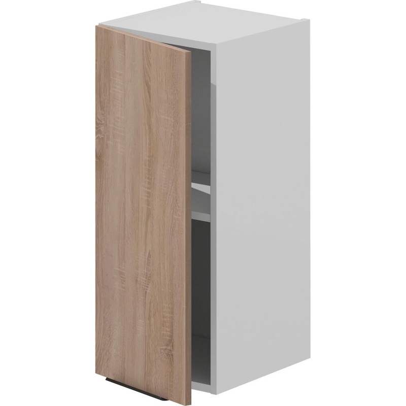 Изображение товара Кухонный шкаф навесной VOK W1D 72 30 дуб сонома белый шагрень