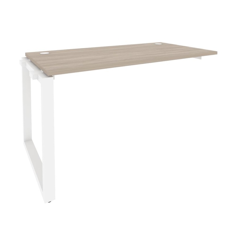 Изображение товара Элемент рабочей станции Onix-O O.MO-1.NRS-3.7 дуб аттик белый 1380х720х750 мм