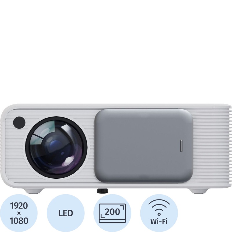 Изображение товара Проектор Cactus CS-PRM.01WT FHD-A с поддержкой Android и 700Lm