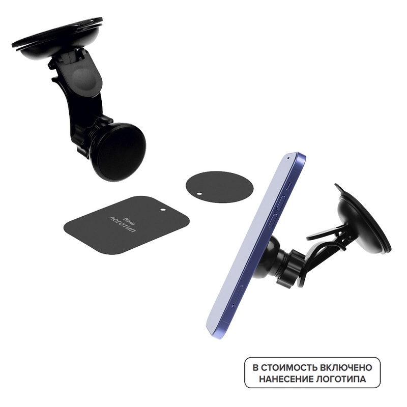 Изображение товара Магнитный держатель для телефона Winch с индивидуальной гравировкой