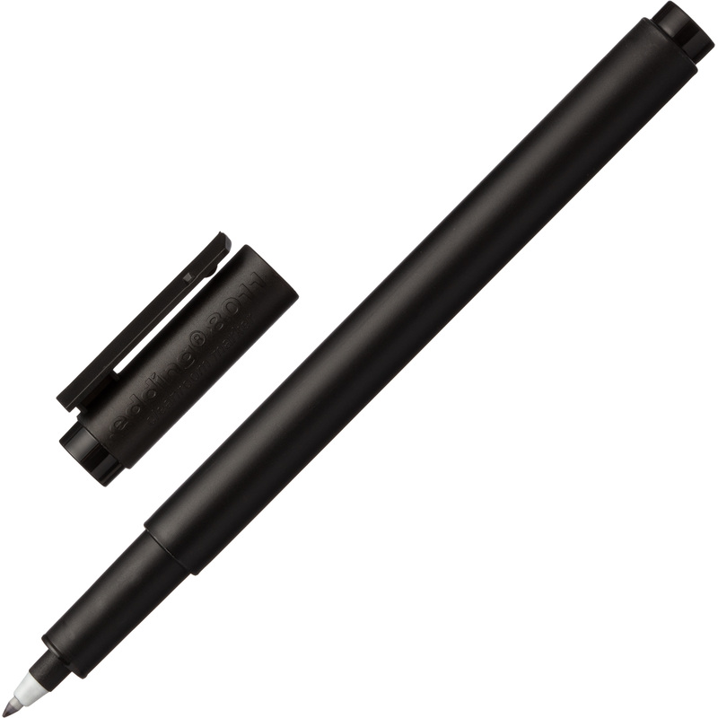 Изображение товара Промышленный перманентный маркер Edding E-8011/1 для стерильных помещений 0.6 мм черный