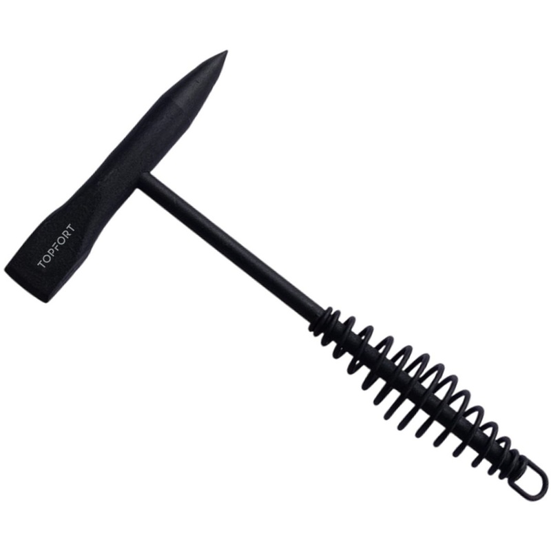 Изображение товара Молоток слесарный TOPFORT с металлической рукояткой 500 г