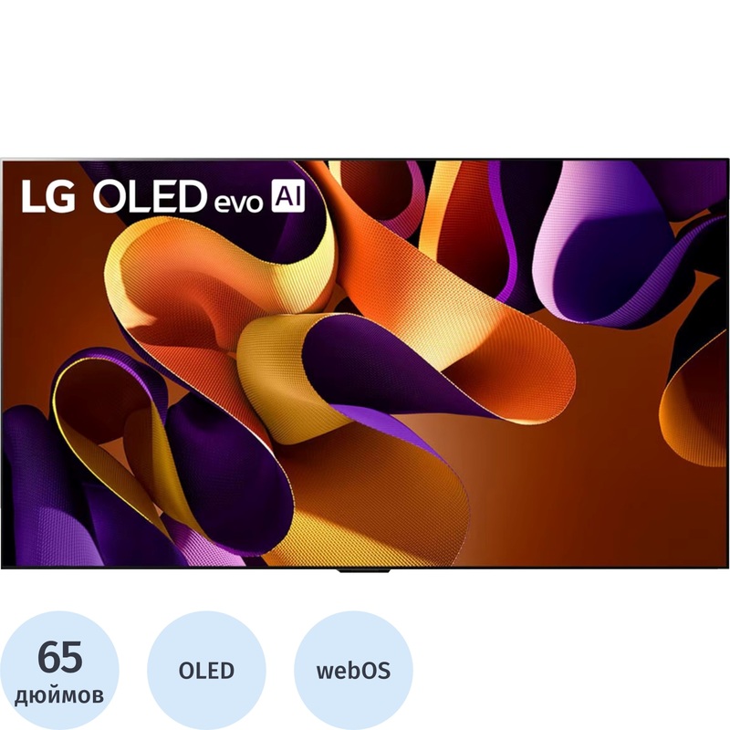 Изображение товара Телевизор LG OLED65G4RLA.ARUG 65 дюймов Ultra HD 4K с webOS и HDR