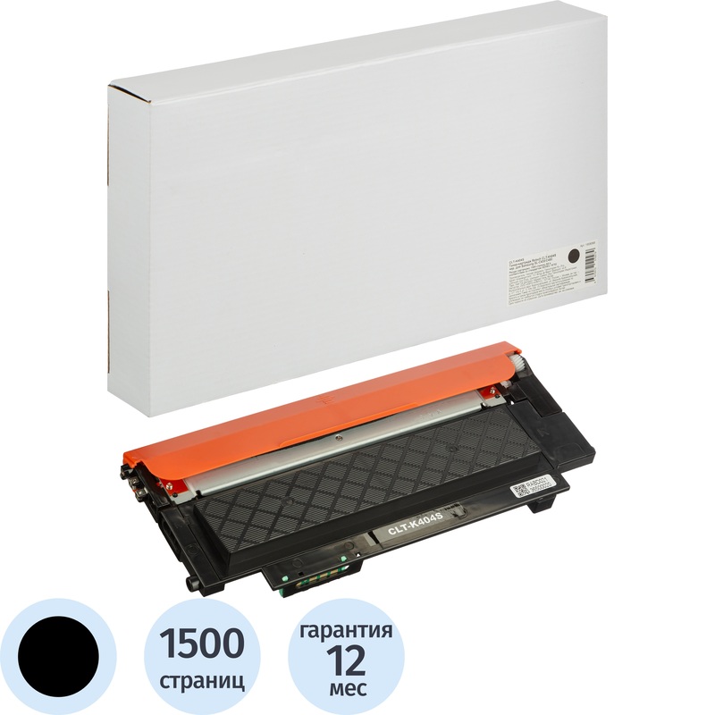 Изображение товара Картридж лазерный Retech CLT-K404S для Samsung черный совместимый