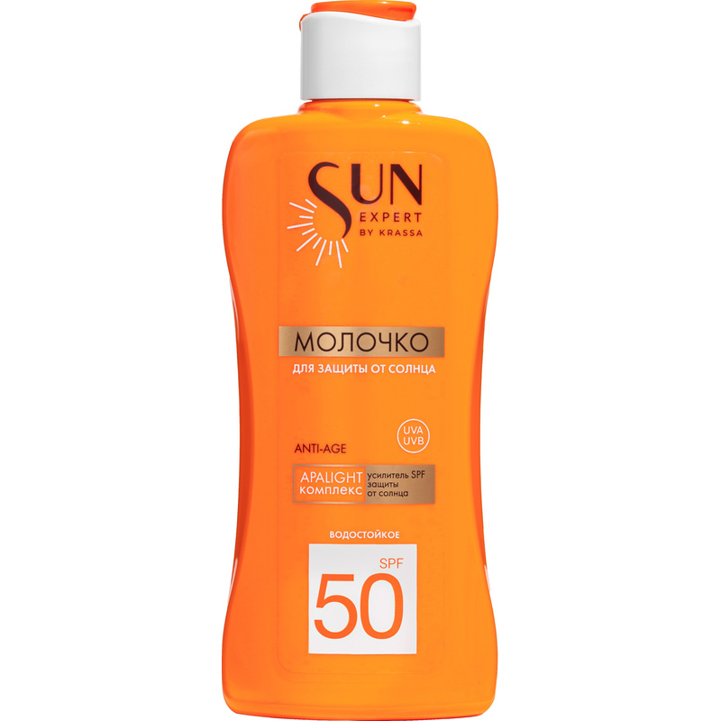 Изображение товара Молочко солнцезащитное Sun Expert SPF50 180 мл для защиты кожи