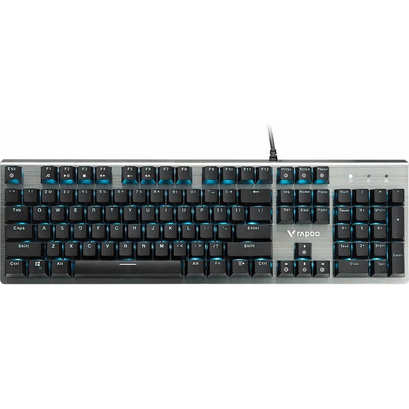 Изображение товара Механическая клавиатура Rapoo V530 с подсветкой и USB хабом