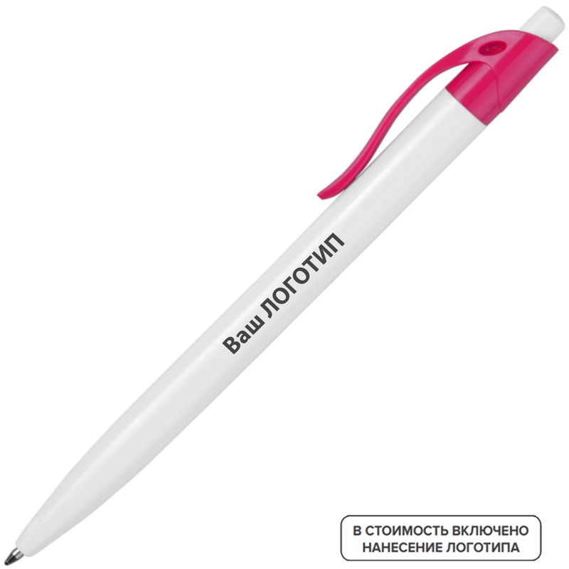 Изображение товара Ручка шариковая автоматическая Какаду с логотипом 1000 штук