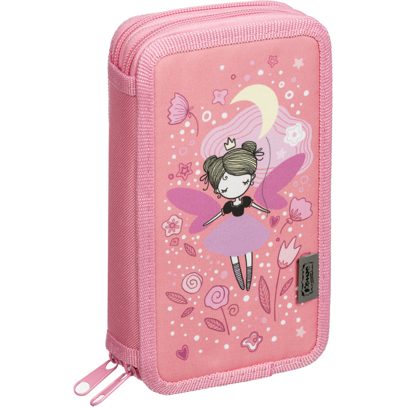 Изображение товара Двухсекционный пенал Комус Класс Фея розовый для школьников