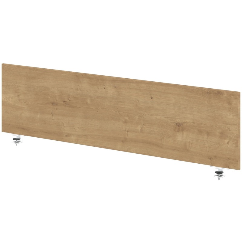 Изображение товара Экран к столу Forta FBP 1335 фронтальный 1380 мм дуб гамильтон/белый