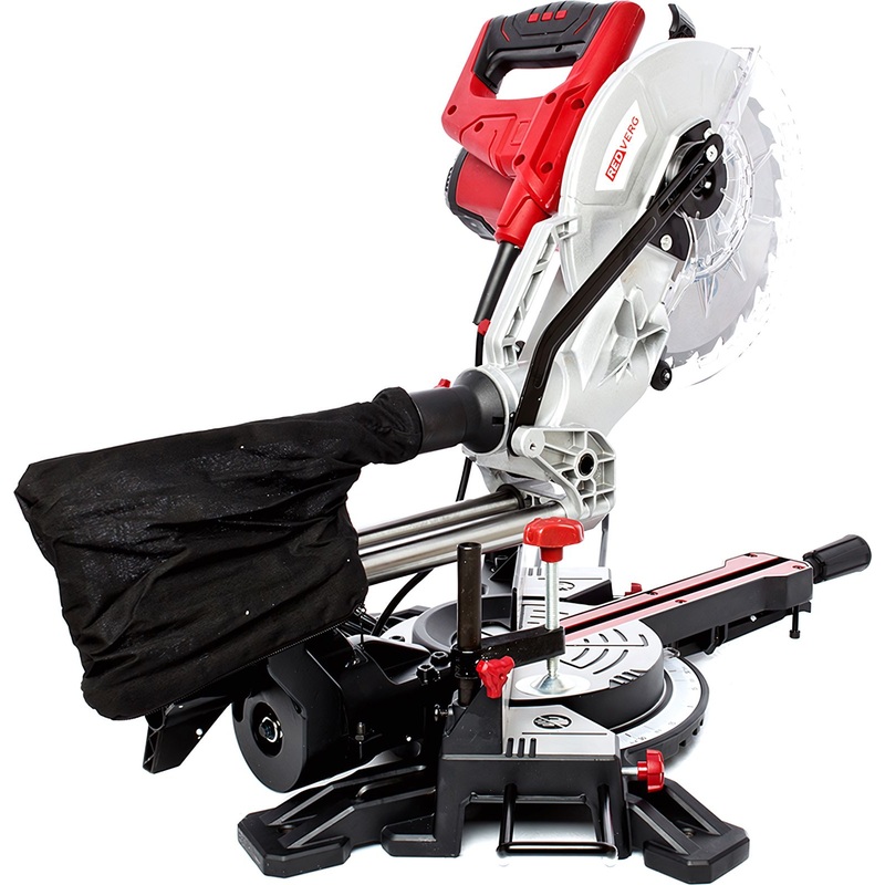 Изображение товара Пила торцовочная Redverg RD-MS255-2000S 2000 Вт для древесины