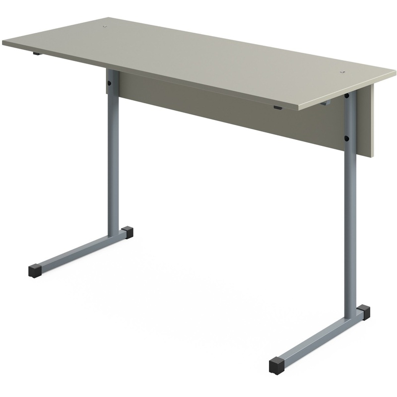 Изображение товара Двухместная парта Комфорт серый/серый рост 6