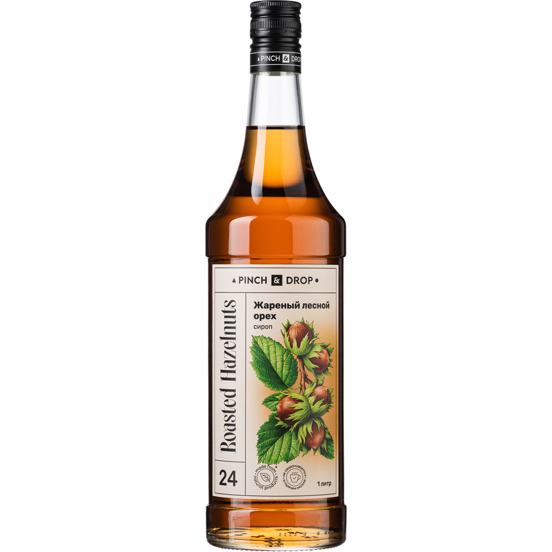 Изображение товара Сироп жареный лесной орех 1 л Pinch&Drop натуральный аромат и вкус