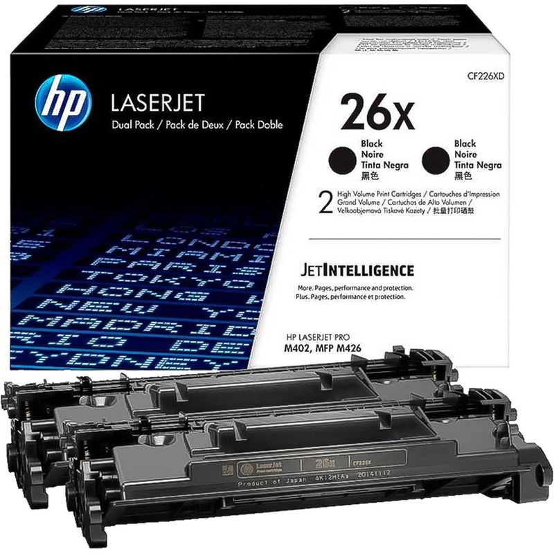 Изображение товара Картридж лазерный HP 26X CF226XD черный оригинальный повышенной емкости
