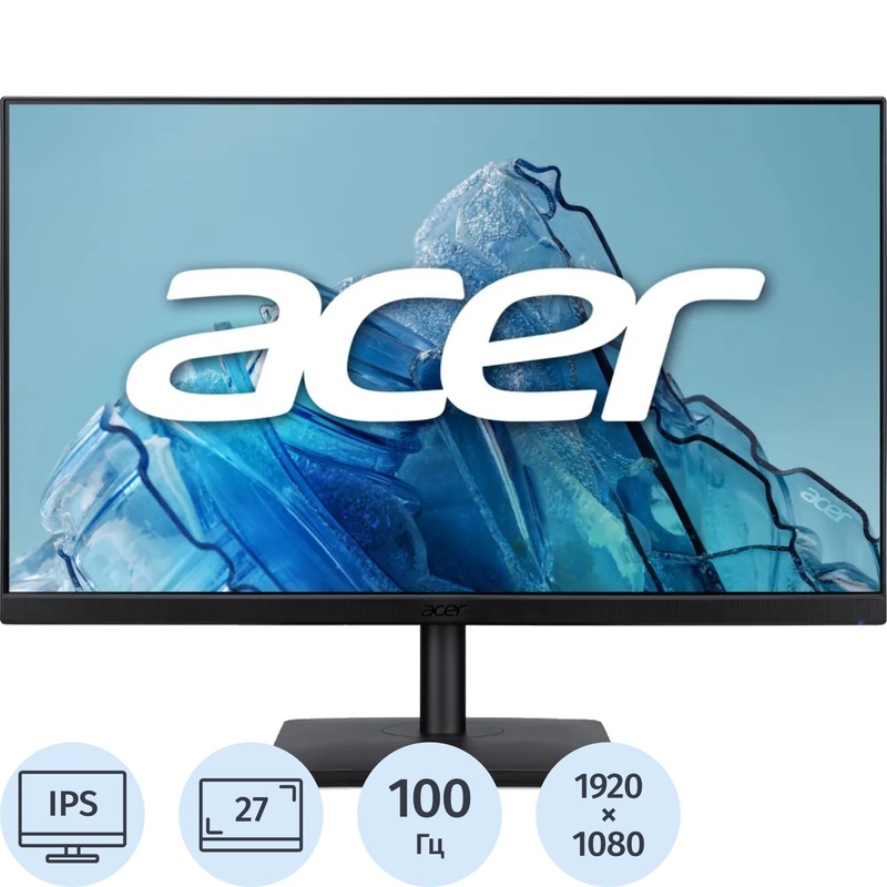 Изображение товара Монитор 27 Acer Vero V277Ebipv IPS Full HD 100 Гц черный