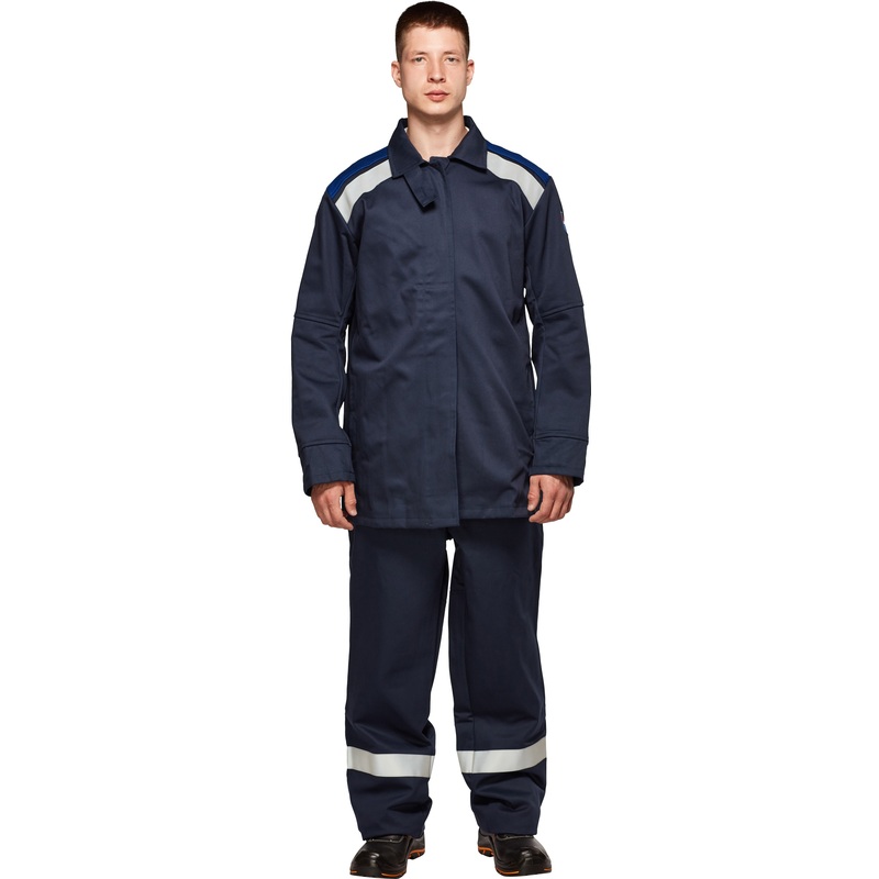 Изображение товара Костюм сварщика Премиум летний синий размер 60-62 стандарт защиты II