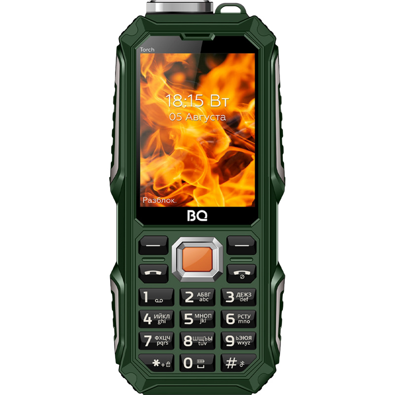 Изображение товара Мобильный телефон BQ 2835 Torch зелёный с 4 SIM-картами