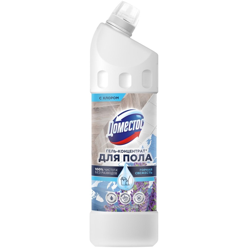 Изображение товара Средство для мытья пола Domestos Горная свежесть 1 л антибактериальное