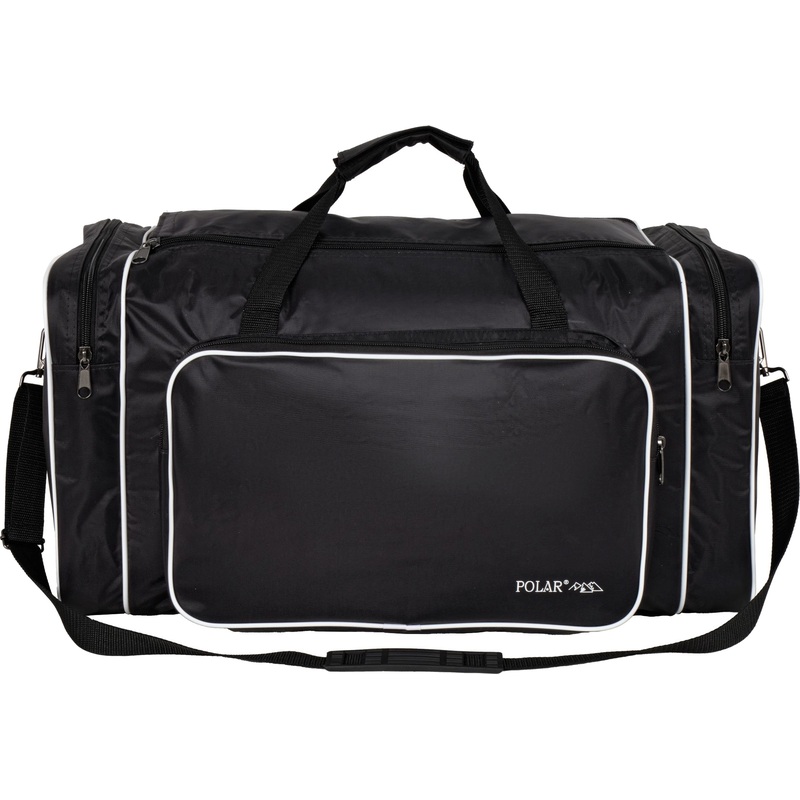 Изображение товара Дорожная сумка Polar из полиэстера, черная, модель 6008