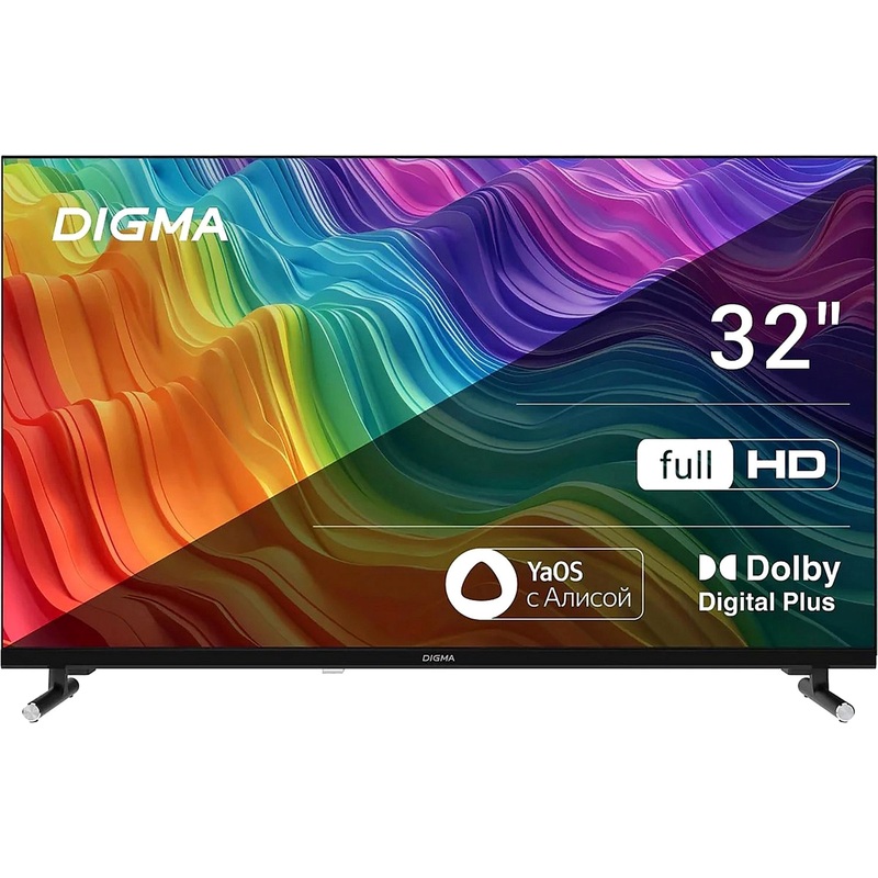 Изображение товара Телевизор Digma DM-LED32SBB33 32 дюйма Full HD с Smart TV