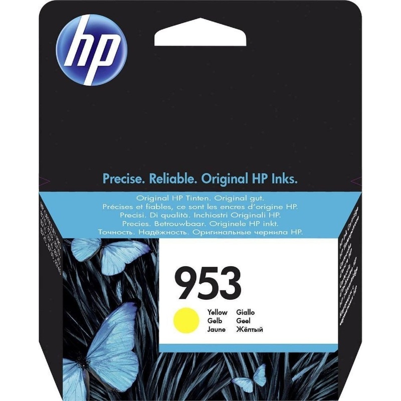 Изображение товара Оригинальный желтый струйный картридж HP 953 F6U14AE для офисных принтеров