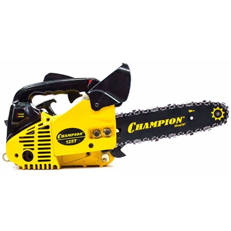 Изображение товара Бензиновая цепная пила Champion 125T-10 бытовая для дома и активного отдыха