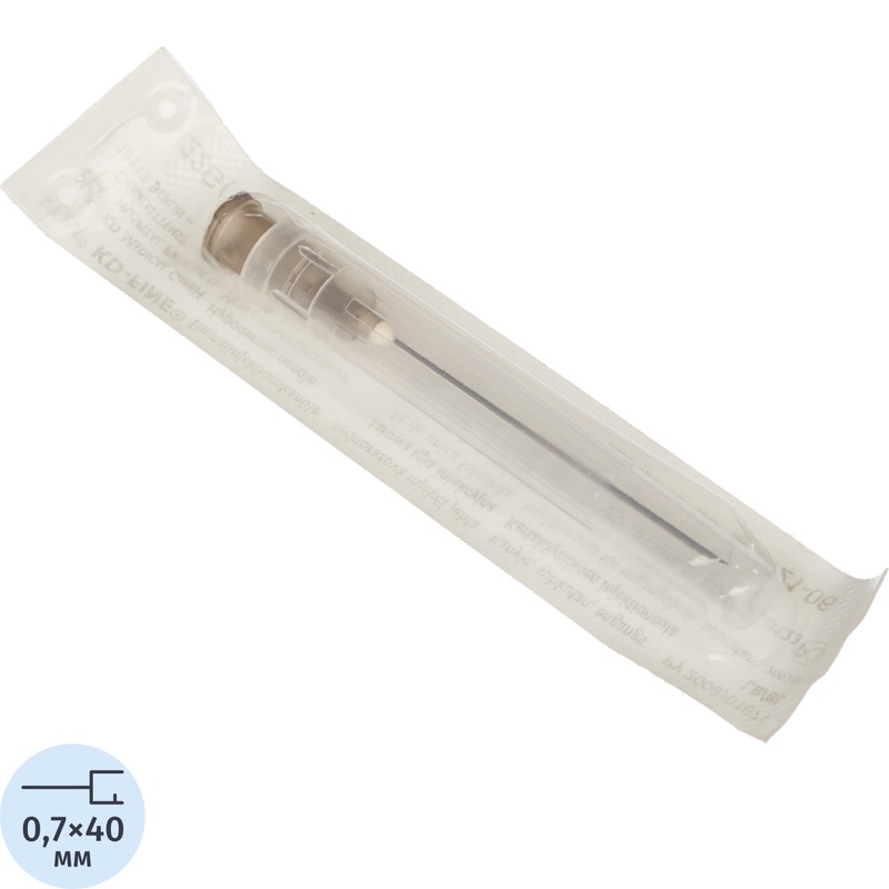 Изображение товара Игла инъекционная KD-Fine 22G 0.7х40 мм стерильная Германия