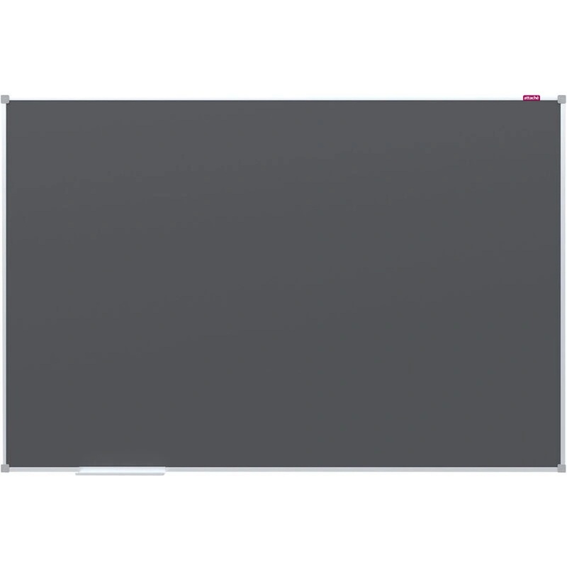 Изображение товара Доска магнитно-меловая Attache Classic 100х150 см черная односторонняя с полимерным покрытием