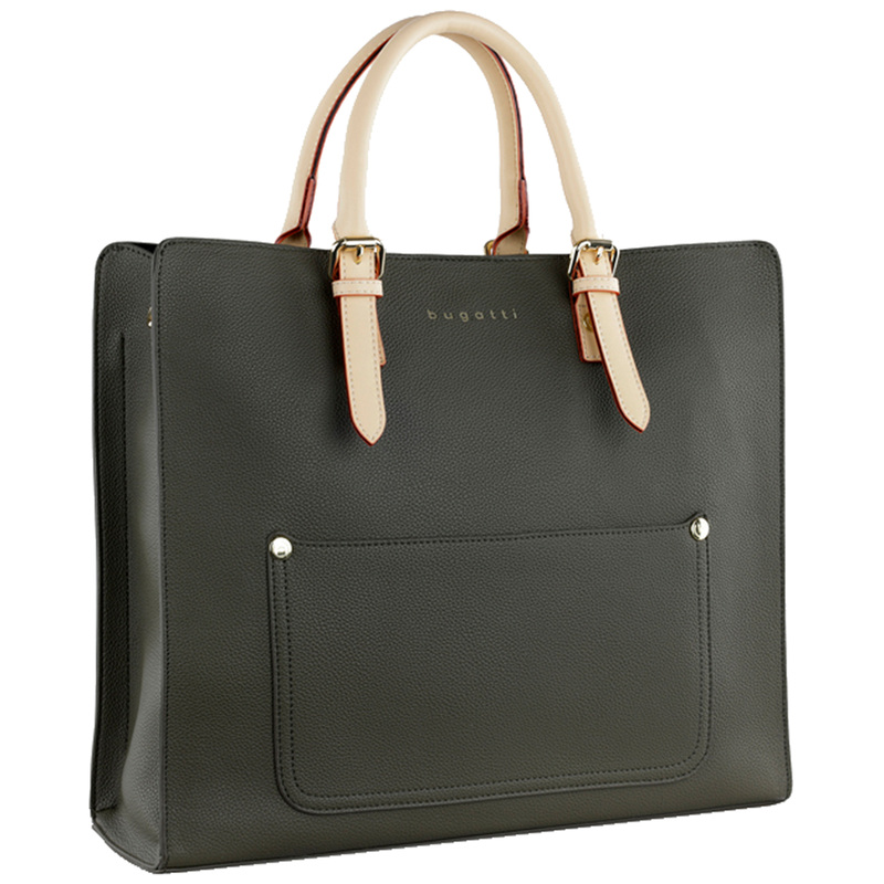 Изображение товара Сумка для покупок Bugatti Ella полиуретан оливковый 37x12x31 см