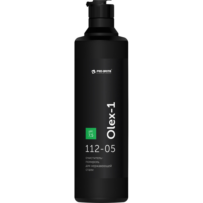Изображение товара Очиститель-полироль для нержавеющей стали Pro-Brite Olex-1 500 мл