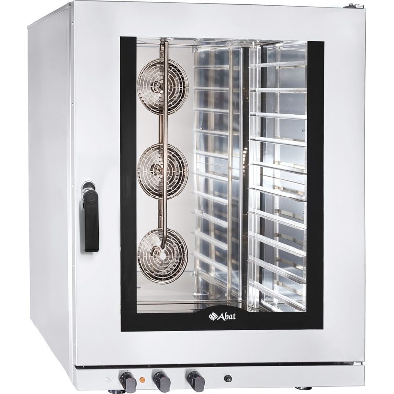 Изображение товара Конвекционная электрическая печь Abat КЭП-10 с пароувлажнением и 10 ярусами